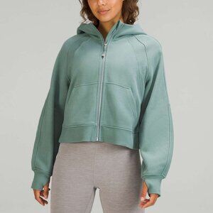 Lululemon Full Zip Oversized Scuba XS/S Tidewater Teal